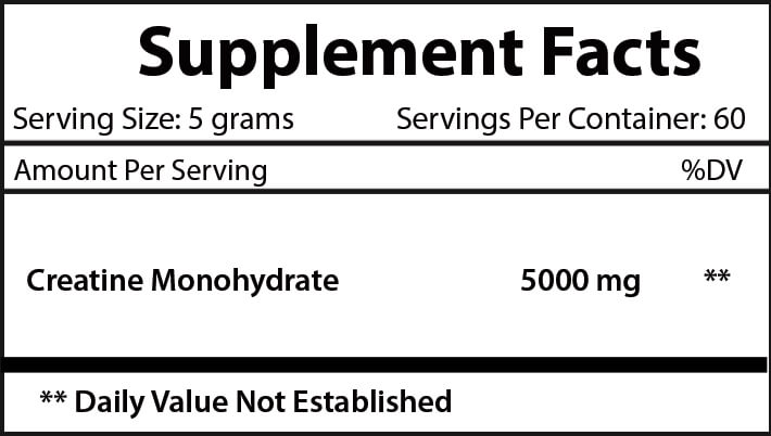 GMA Warrior Creatine Powder