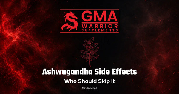 Ashwagandha side effects — who should skip it, from GMA Warrior Supplements