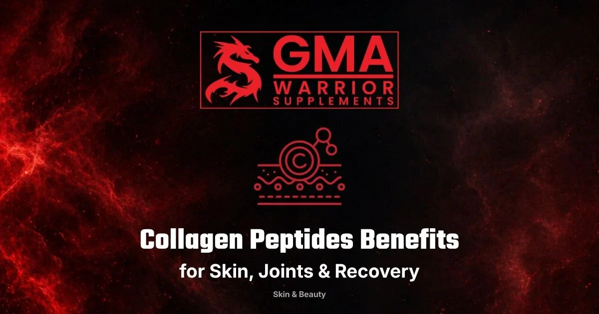 Collagen peptides benefits for skin, joints, and recovery — hydrolyzed collagen powder
