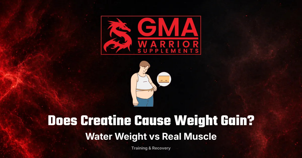 Creatine weight gain: water weight vs real muscle on the scale