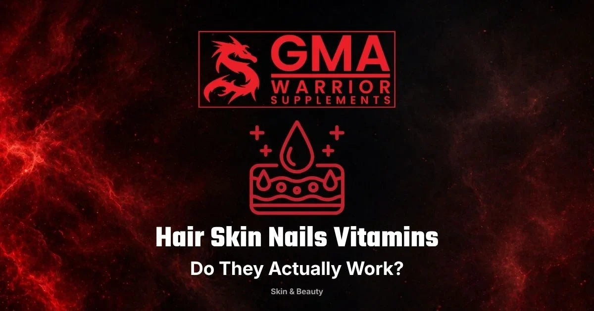 Hair skin nails vitamins — what the evidence actually supports for biotin, hair, skin and nail growth