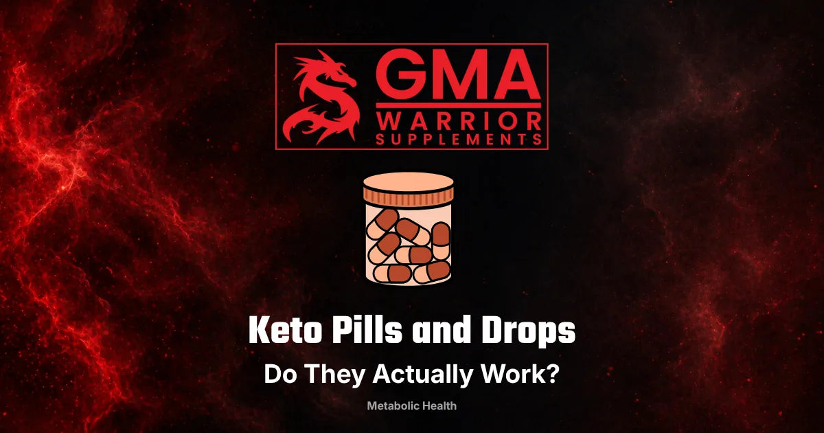 Keto pills and drops: what's actually inside them and what the research shows