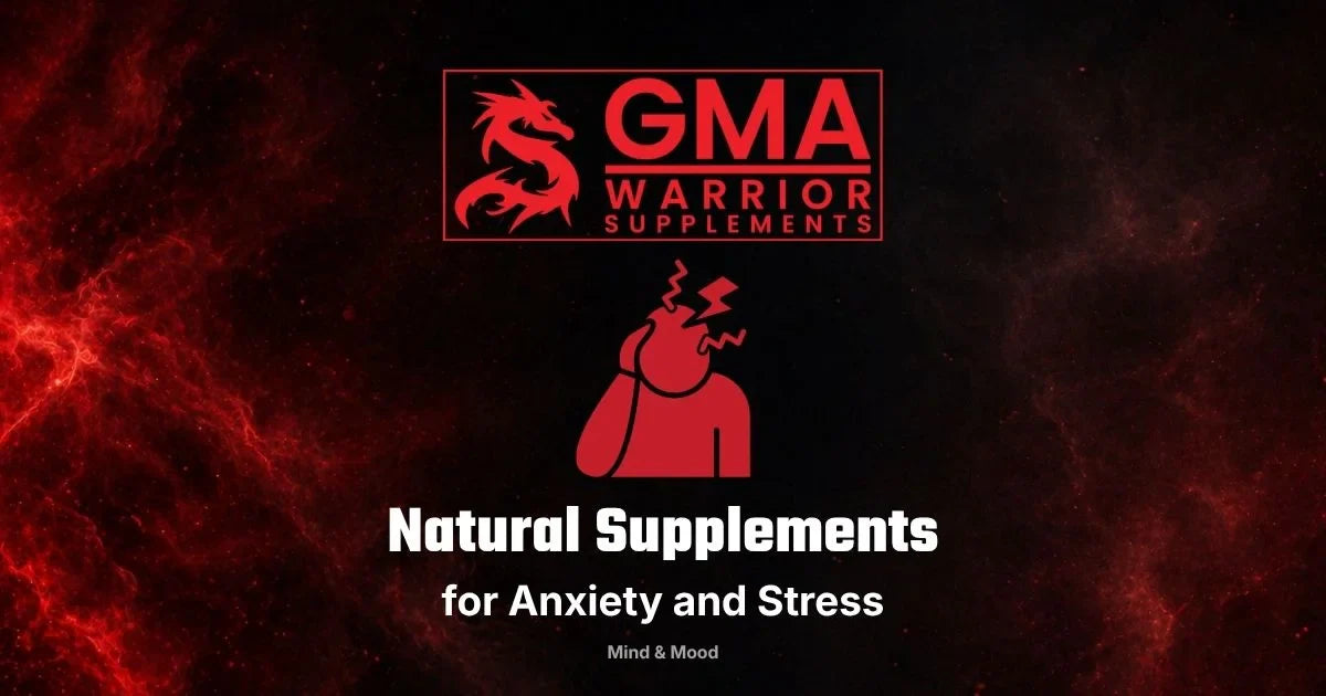 Magnesium supplement for anxiety and natural stress relief