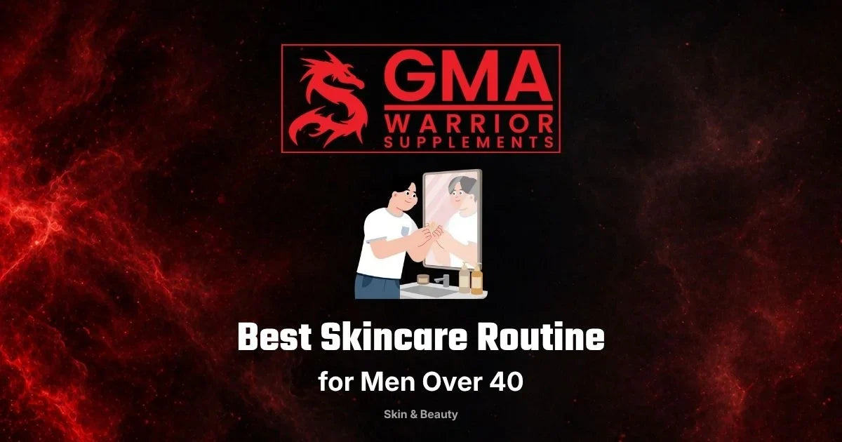 Men's skincare routine over 40 — the four evidence-backed steps for men's skin after 40