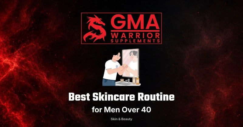 Men's skincare routine over 40 — the four evidence-backed steps for men's skin after 40