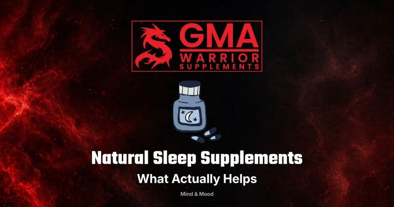 Natural sleep supplement guide — what melatonin, magnesium, valerian and ashwagandha actually do
