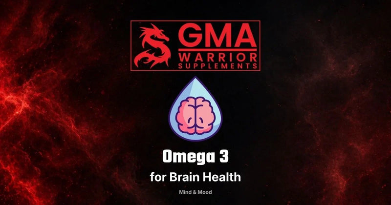 Omega 3 for brain health — fish oil, DHA, and EPA for cognition and focus