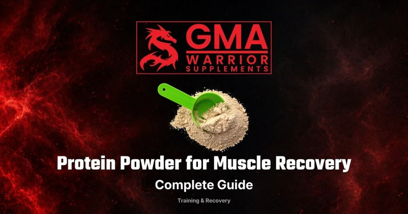 Protein powder for muscle recovery after training