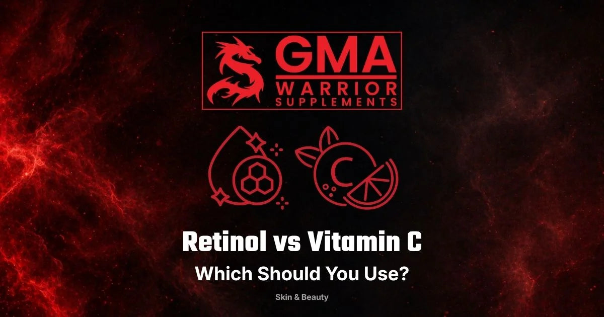 Retinol vs vitamin C — comparing the two most-studied anti-aging skincare ingredients