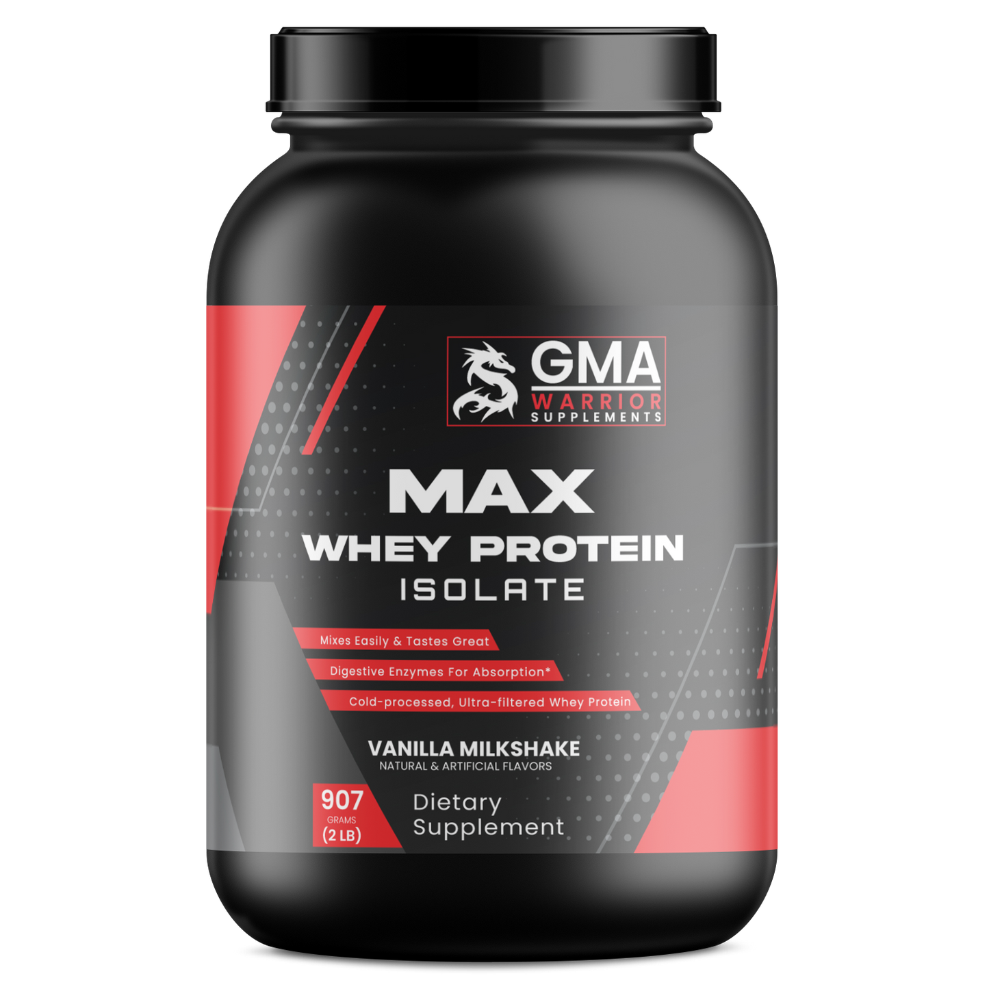 GMA Warrior Whey Protein Isolate Vanilla